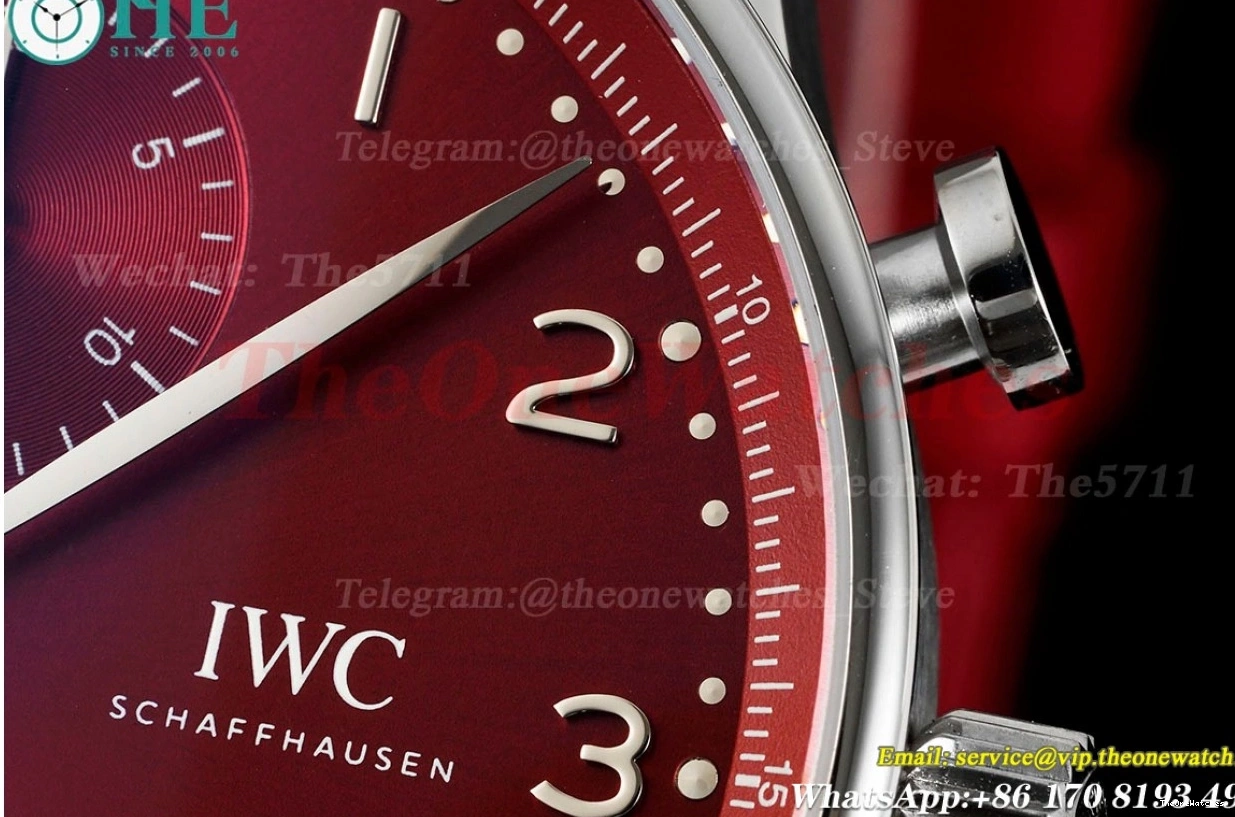 41mm A69355 Portuguese Num SS Chrono Red Z+F RU 0306